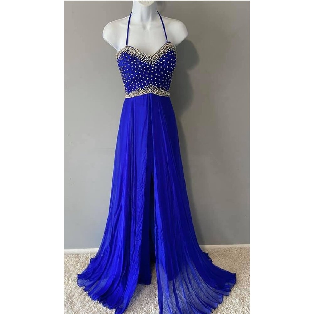 Mac Duggal formal pageant prom evening dress 12